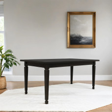 dining table HOBEL 10A DT (90X160X200) CHOCOLATE PIGMENT (1)