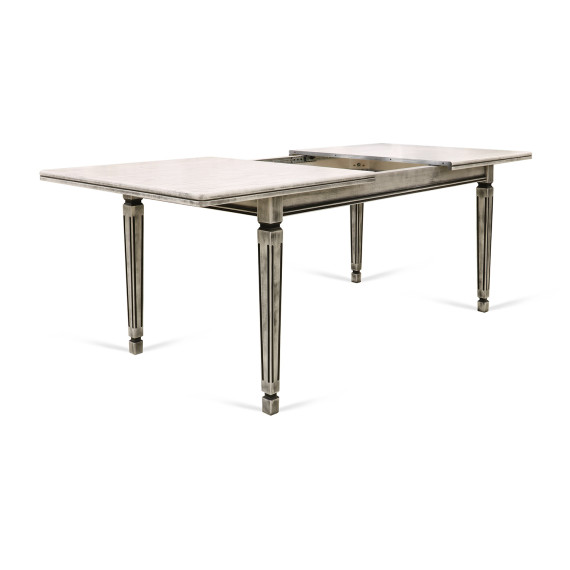სასადილო მაგიდა HOBEL 10A DT (90X160X200) ANTIK GREY (1)