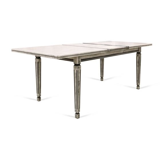 სასადილო მაგიდა HOBEL 10A DT (90X160X200) ANTIK GREY (1)