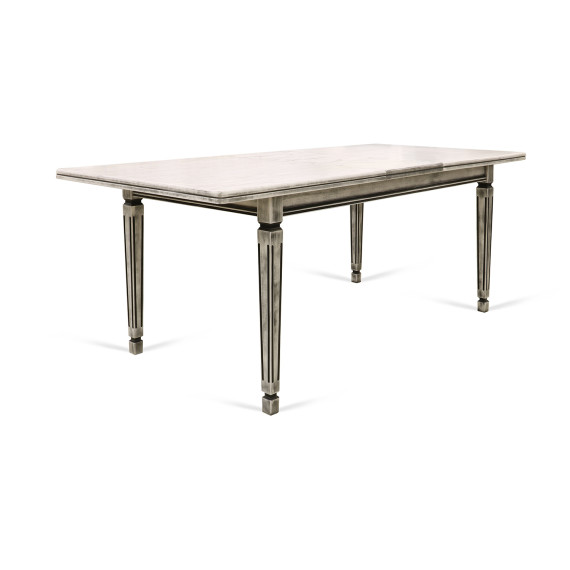 სასადილო მაგიდა HOBEL 10A DT (90X160X200) ANTIK GREY (1)
