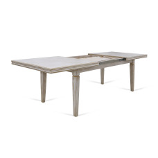 სასადილო მაგიდა HOBEL MILANO DT (100X190X270) ANTIK GOLD (1)