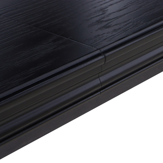 სასადილო მაგიდა HOBEL MILANO DT (100X190X270) CHOCOLATE PIGMENT (1)