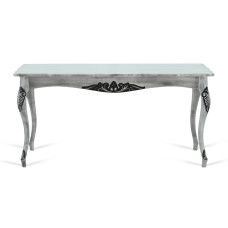 სასადილო მაგიდა HOBEL 02A (100X160X200) ANTIK GREY (1)