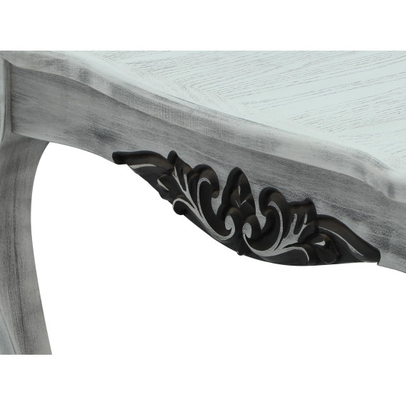 სასადილო მაგიდა HOBEL 02A (100X160X200) ANTIK GREY (1)