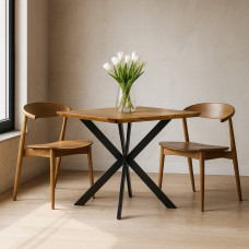 სასადილო მაგიდა HOBEL WMX-DT-131 T (90X90) (1)