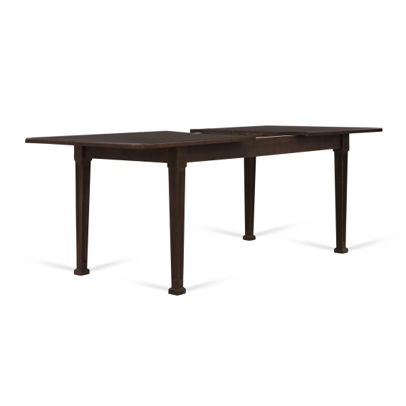 обеденный стол HOBEL X63 DT (90X160X200) BROWN PIGMENT (1)