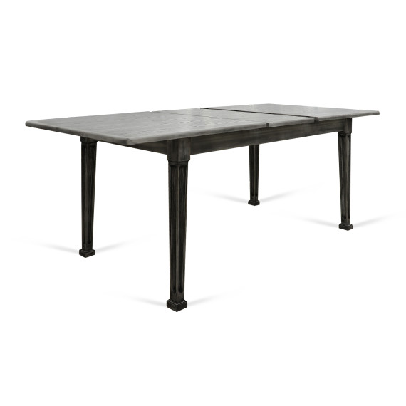 სასადილო მაგიდა HOBEL X63 DT (90X160X200) ANTIK GREY(1)