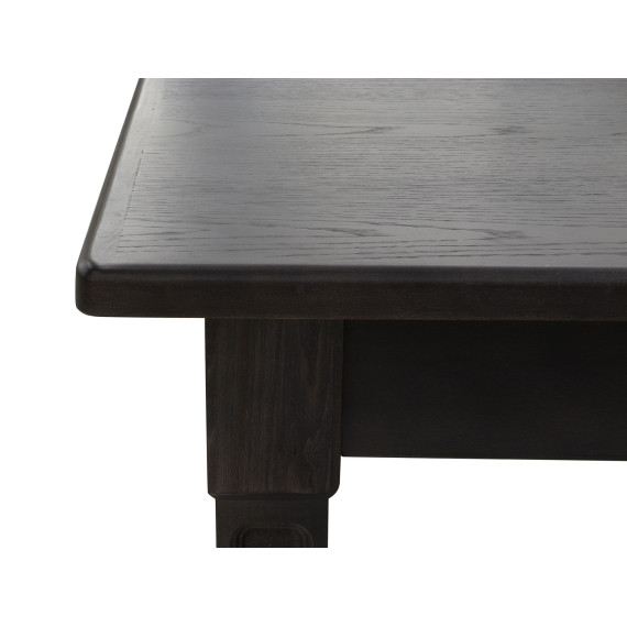 обеденный стол HOBEL X63 DT (90X160X200) CHOCOLATE PIGMENT (1)