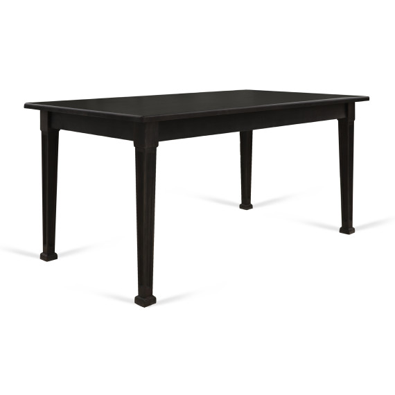 обеденный стол HOBEL X63 DT (90X160X200) CHOCOLATE PIGMENT (1)