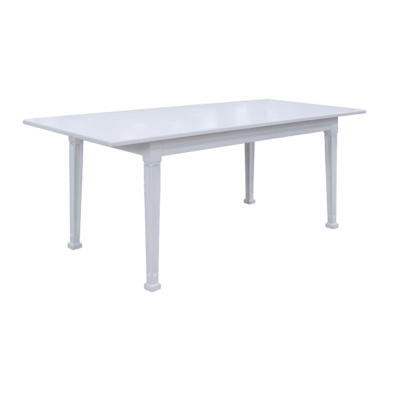 обеденный стол HOBEL X63 DT (90X160X200) WHITE (1)