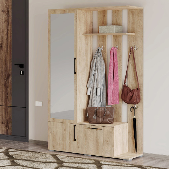 შემოსასვლელის გარნიტური HOBEL A01 UZ-819 INOX K107 (5)