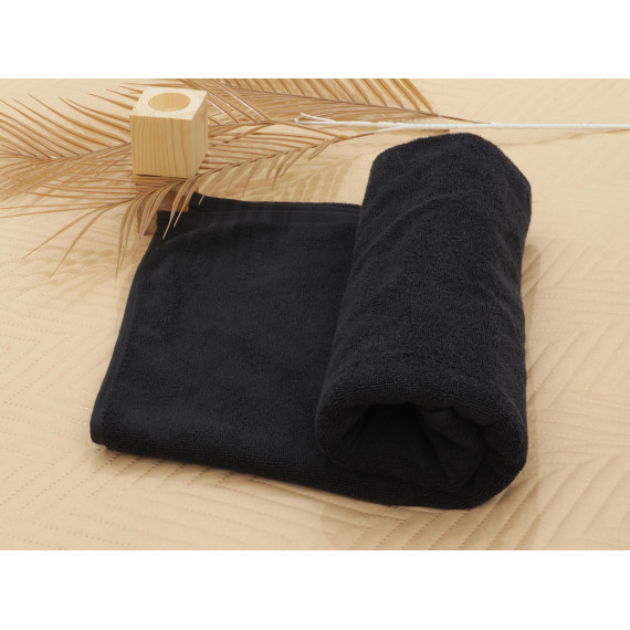 bathroom towel RESTFUL BLACK 450GSM 70X140