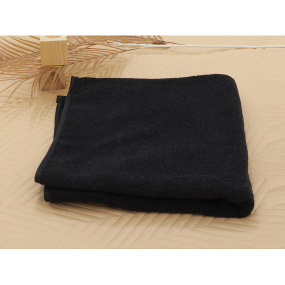 bathroom towel RESTFUL BLACK 450GSM 70X140