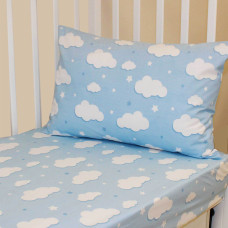 простыня на резинке RESTFUL RFR 60X120 2813 BLUE FS