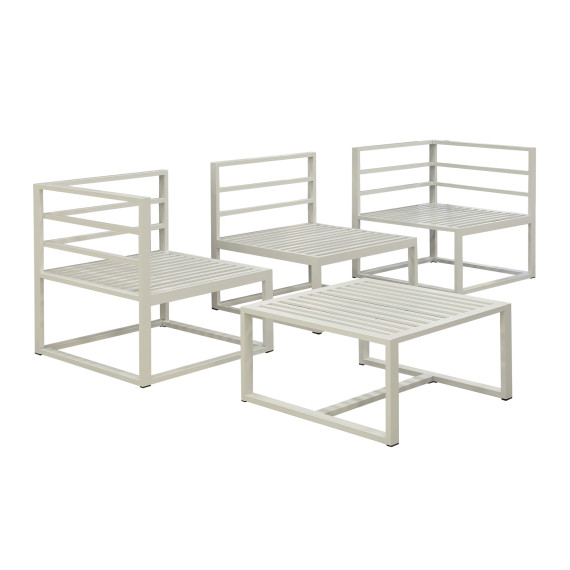 garden set HOBEL CORNER DECK METAL 7016 (3)