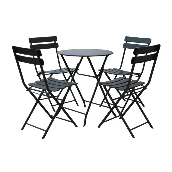 garden set KOOPMAN GARDEN FURNITURE 1+4 ANTRACITE