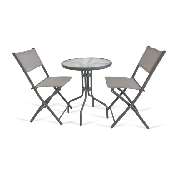 ბაღის გარნიტური KOOPMAN GARDEN FURNITURE SET 3PCS