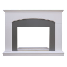 портал для камина HOBEL VALENCIA 25 WHITE/GREY (1)