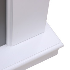 портал для камина HOBEL VALENCIA 25 WHITE/GREY (1)