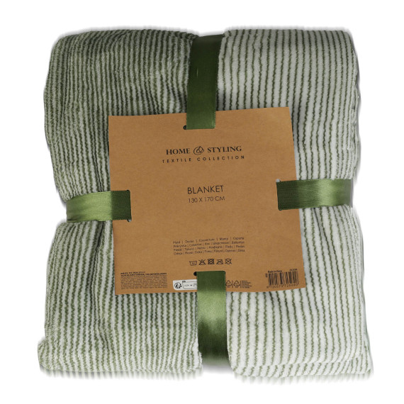 плед KOOPMAN 170X130CM FLANNEL 2ASS