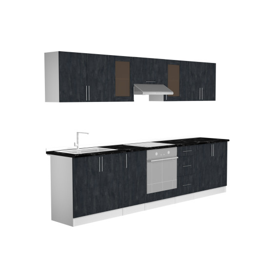 готовый гарнитур HOBEL X101 (3122) 8681/K353 (10)