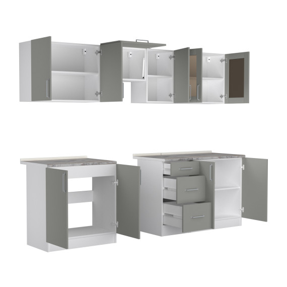 готовый гарнитур HOBEL X38 (7050) 8681/0197 (9)