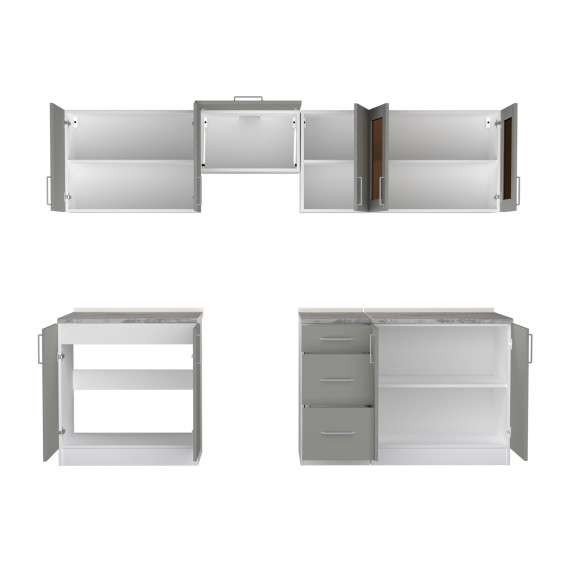 готовый гарнитур HOBEL X38 (7050) 8681/0197 (9)