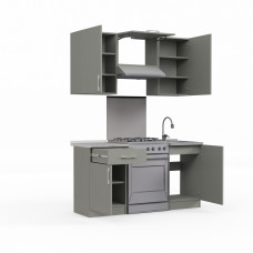 kitchen set HOBEL X70 CL/01 (WH) 0197 (6)