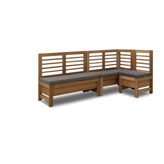 кухонный уголок HOBEL CORNER OLIVER WOOD NATURAL/LEONARDO 5 R (5)