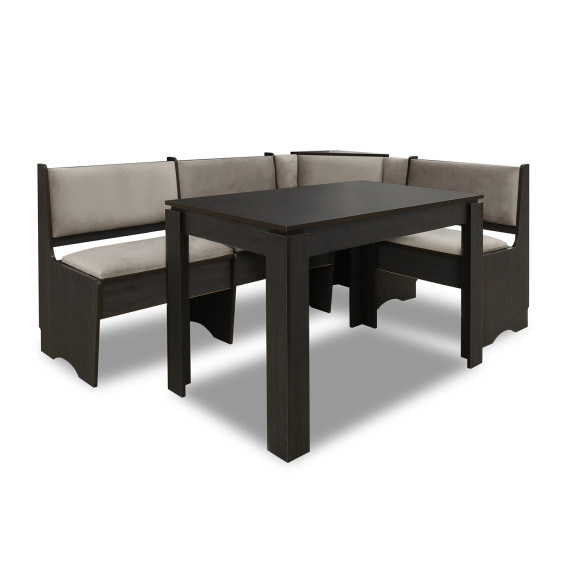 кухонный уголок HOBEL X87 136X206 K016 / LETTO NOR 23 ( (7)