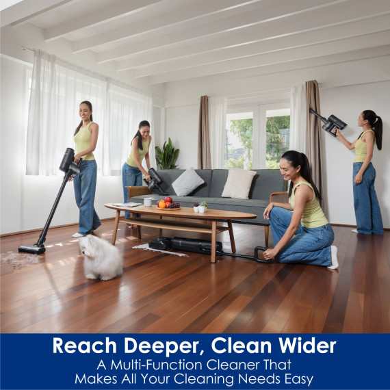 vacuum cleaner wireless TINECO FLOOR ONE SWITCH S7 STRETCH BLACK