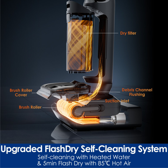 vacuum cleaner wireless TINECO FLOOR ONE SWITCH S7 STRETCH BLACK