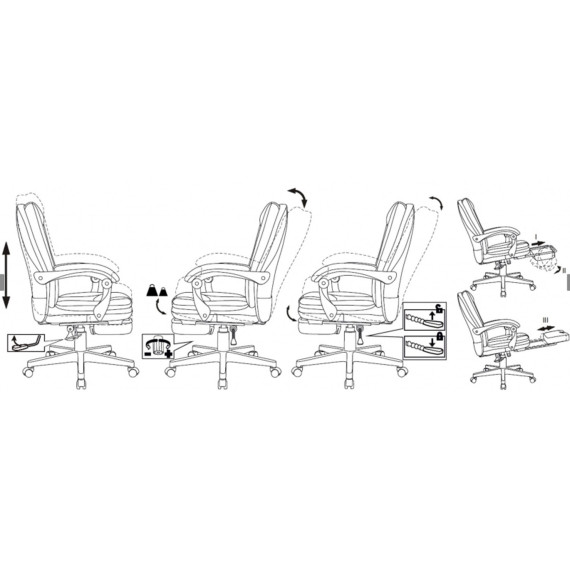 საოფისე სკამი BYUROKRAT CH-868N-BF/BROWN-PU