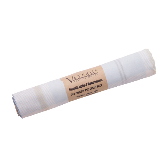 ბალიშის პირი VETEXUS PR 50X70 PC 2025 MIX