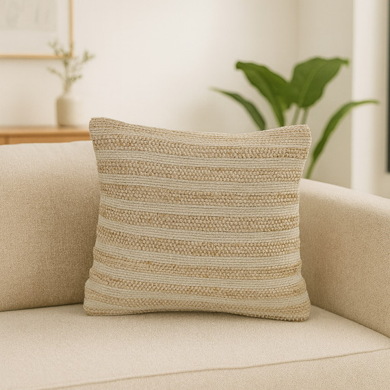 ბალიში KOOPMAN 45X45CM COTTON JUTE 3A