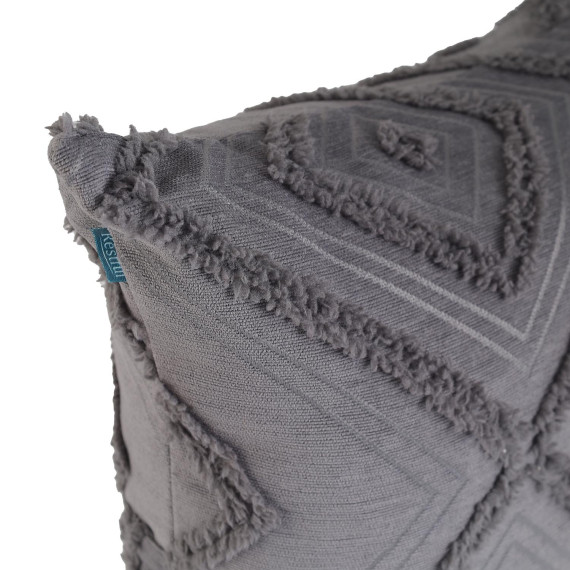 ბალიში RESTFUL NAKI01 48X48 DARK GREY