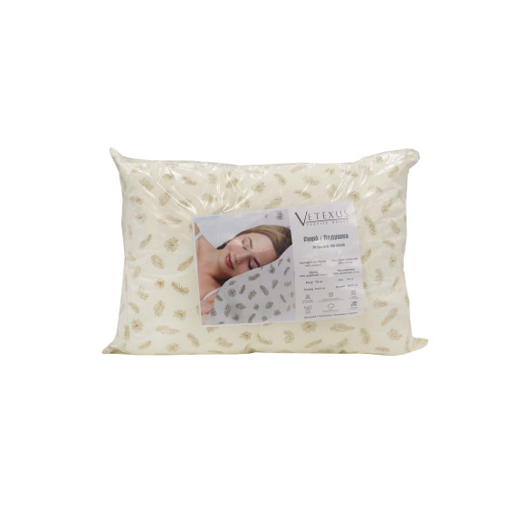 подушка VETEXUS TN 50X70 SI 700 CREAM