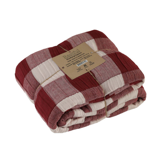 плед RESTFUL PKM 120X170 MAROON