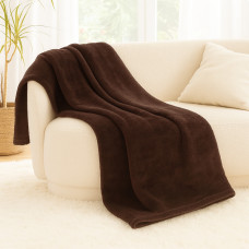 плед KOOPMAN 125X150CM FLEECE TAUPE (232517)