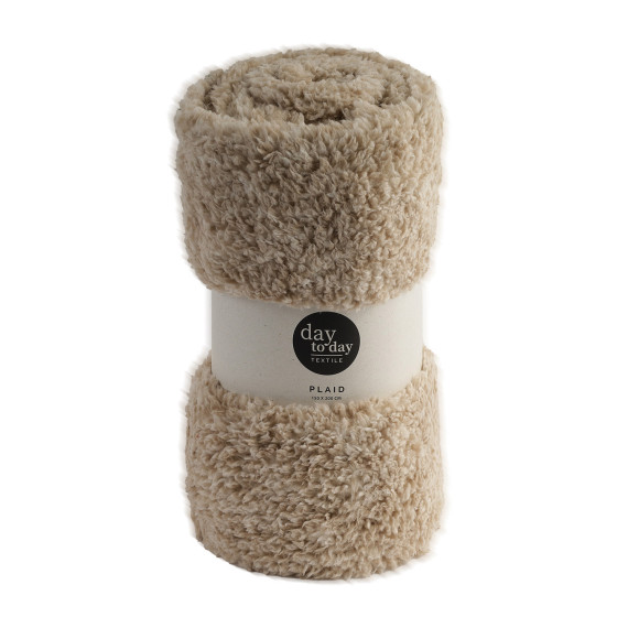 პლედი KOOPMAN 150X200CM SHERPA 2ASS