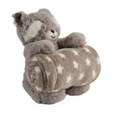 plaid KOOPMAN 75X100CM 4ASS