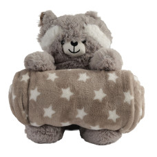 plaid KOOPMAN 75X100CM 4ASS