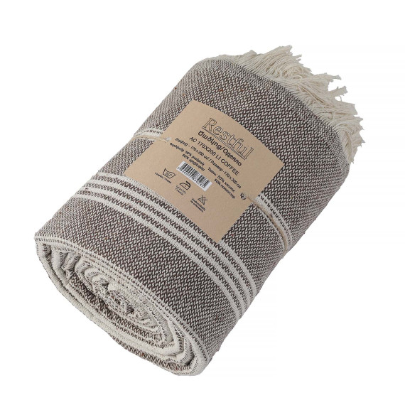 პლედი RESTFUL AC 170X200 LI COFFEE