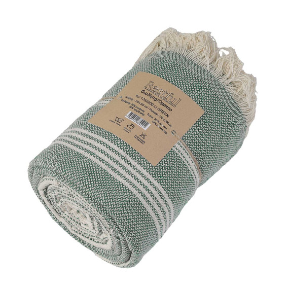 плед RESTFUL AC 170X200 LI GREEN