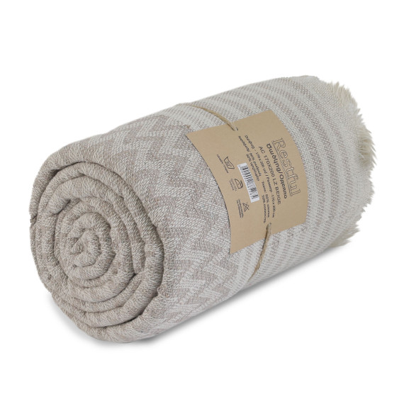 პლედი RESTFUL AC 170X200 LZ BEIGE