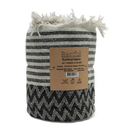 პლედი RESTFUL AC 170X200 LZ BLACK