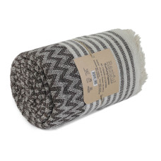 plaid RESTFUL AC 170X200 LZ COFFEE