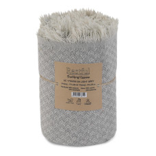 plaid RESTFUL AC 170X200 SA LIGHT GREY