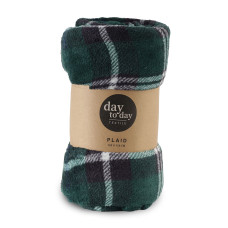 plaid KOOPMAN BLANKER CHECKER 150X125CM 4ASS