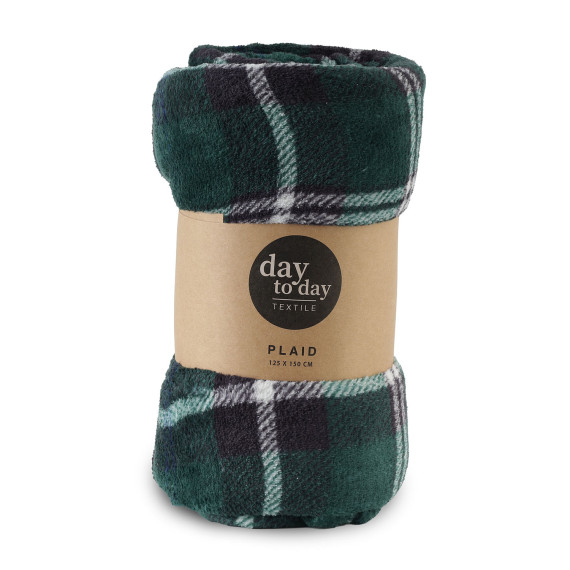 პლედი KOOPMAN BLANKER CHECKER 150X125CM 4ASS